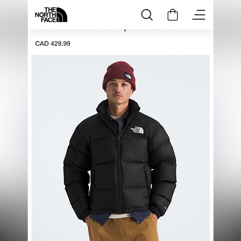 The North Face Men's Dark Puffer Jacket - Picture 14 of 17